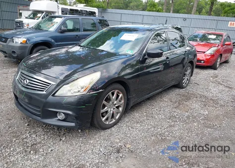 2010 Infiniti G37X из США, поврежденный, VIN JN1CV6AR0AM254187